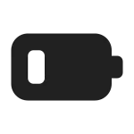 Battery 1 SVG Icon